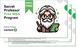 Secret Professor Free MBA Course